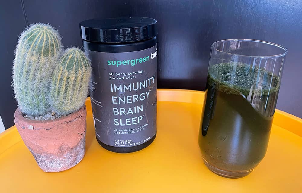 supergreen tonik drink