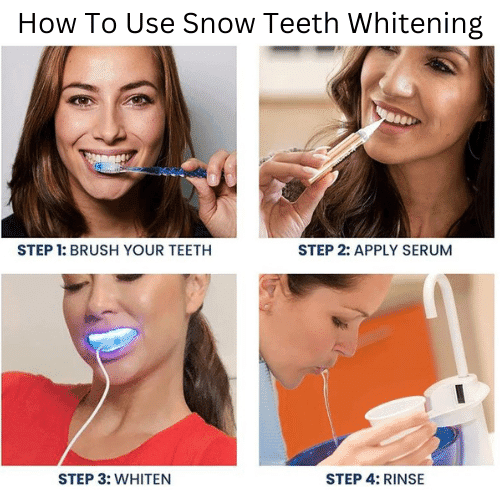 How To Use Snow Teeth Whitening
