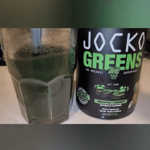 Jocko Greens Mixed with water